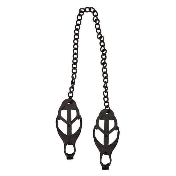 Master Series - Monarch Noir Nipple Vice Nipple Clamps (Black) Nipple Clamps (Non Vibration)