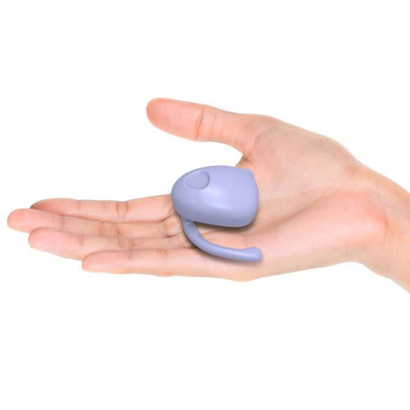 Dame Products - EVA Hands-Free Couple's Vibrator (Lavender) - PleasureHobby