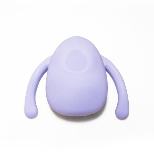 Dame Products - EVA Hands-Free Couple's Vibrator (Lavender) Couple's Massager (Vibration) Non Rechargeable Durio Asia