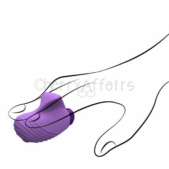 Jopen - Key Aries Finger Massager (Lavender) Novelties (Vibration) Non Rechargeable - CherryAffairs Singapore