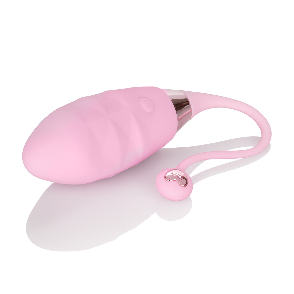 Calexotics - Amour Silicone Remote Egg Bullet Vibrator (Pink) - Pink - Wireless Remote Control Egg (Vibration)
