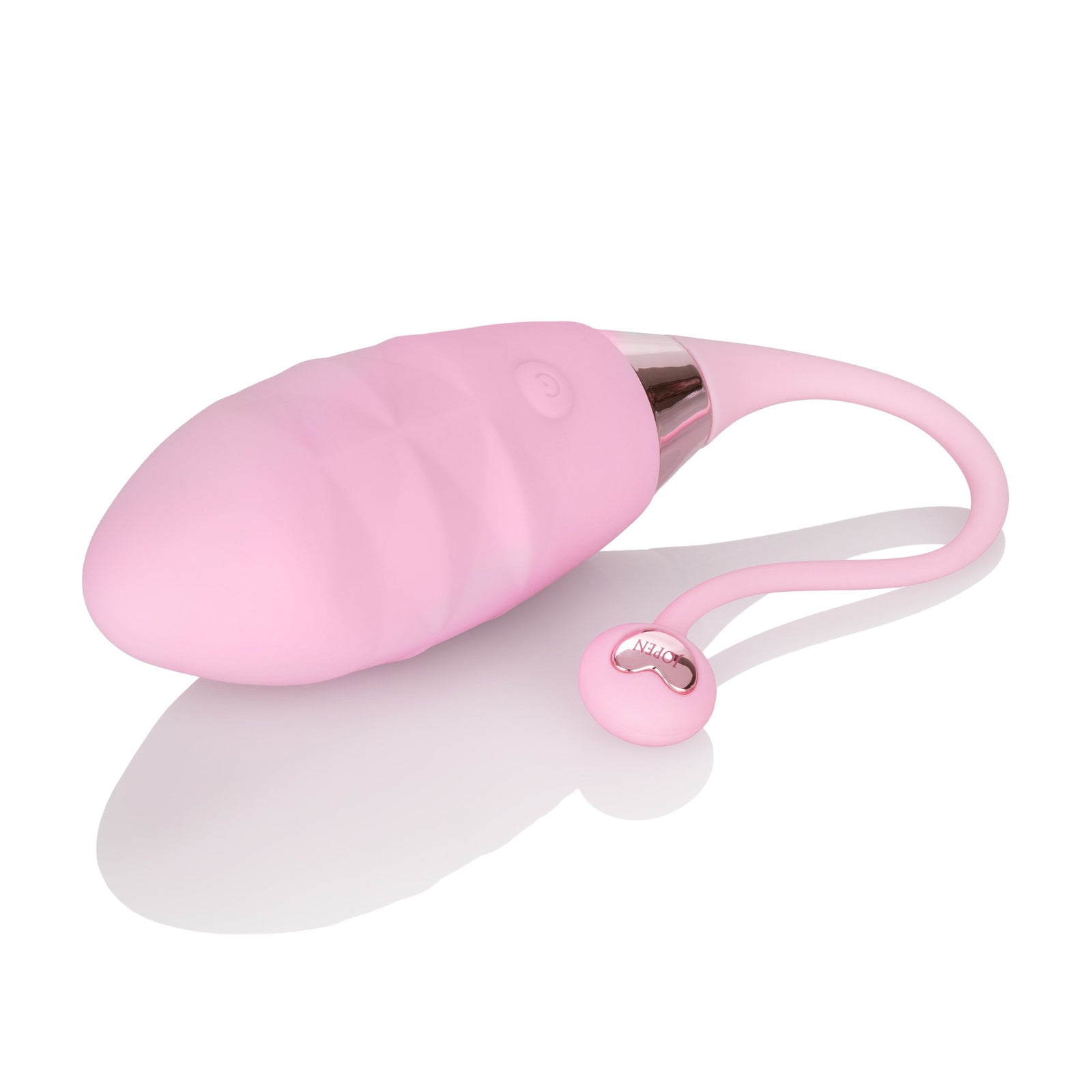 Calexotics - Amour Silicone Remote Egg Bullet Vibrator (Pink) - Pink - Wireless Remote Control Egg (Vibration)