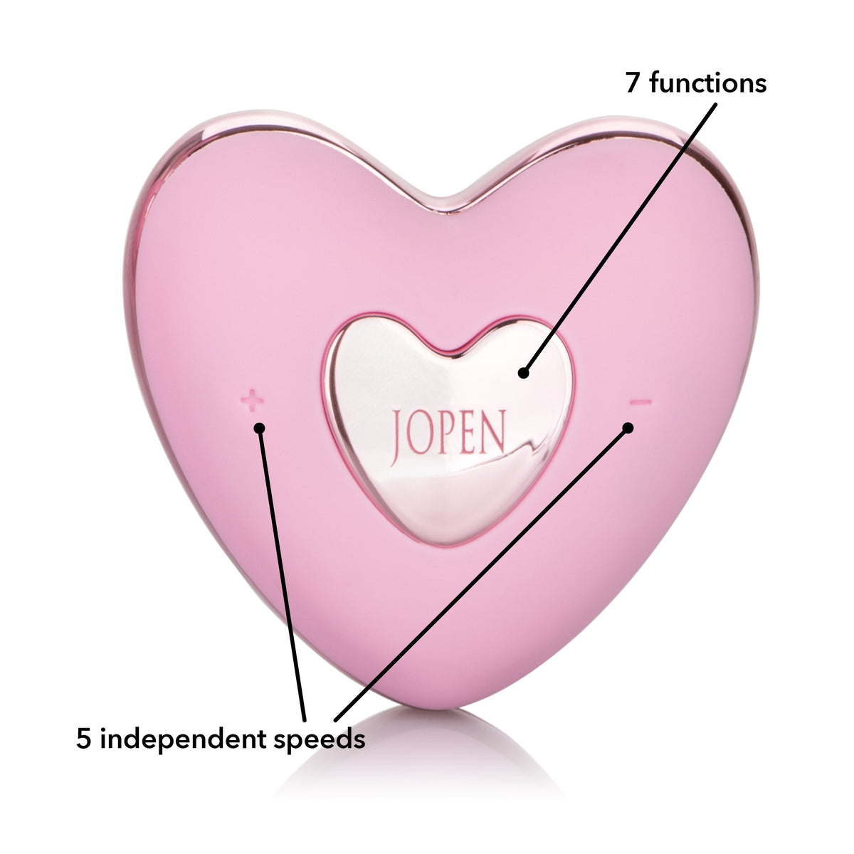 Calexotics - Amour Silicone Remote Egg Bullet Vibrator (Pink) - Pink - Wireless Remote Control Egg (Vibration)