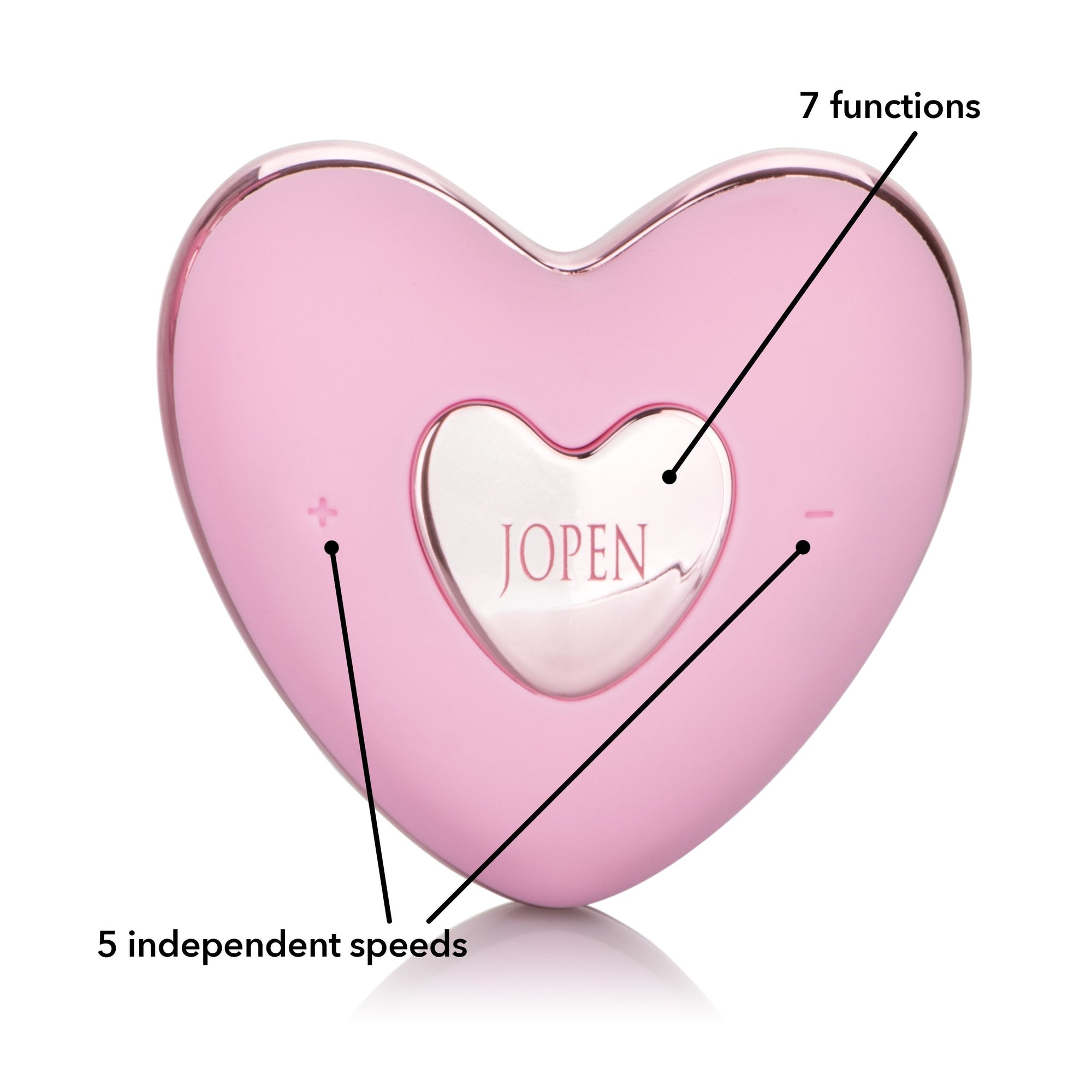 Calexotics - Amour Silicone Remote Egg Bullet Vibrator (Pink) - Pink - Wireless Remote Control Egg (Vibration)