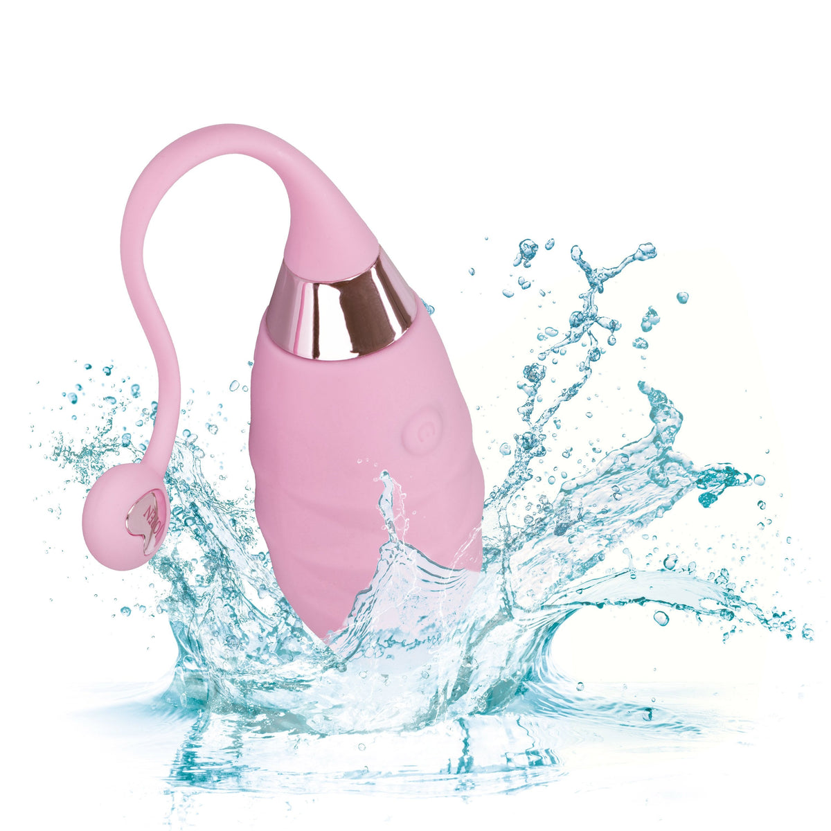 Calexotics - Amour Silicone Remote Egg Bullet Vibrator (Pink) - Pink - Wireless Remote Control Egg (Vibration)