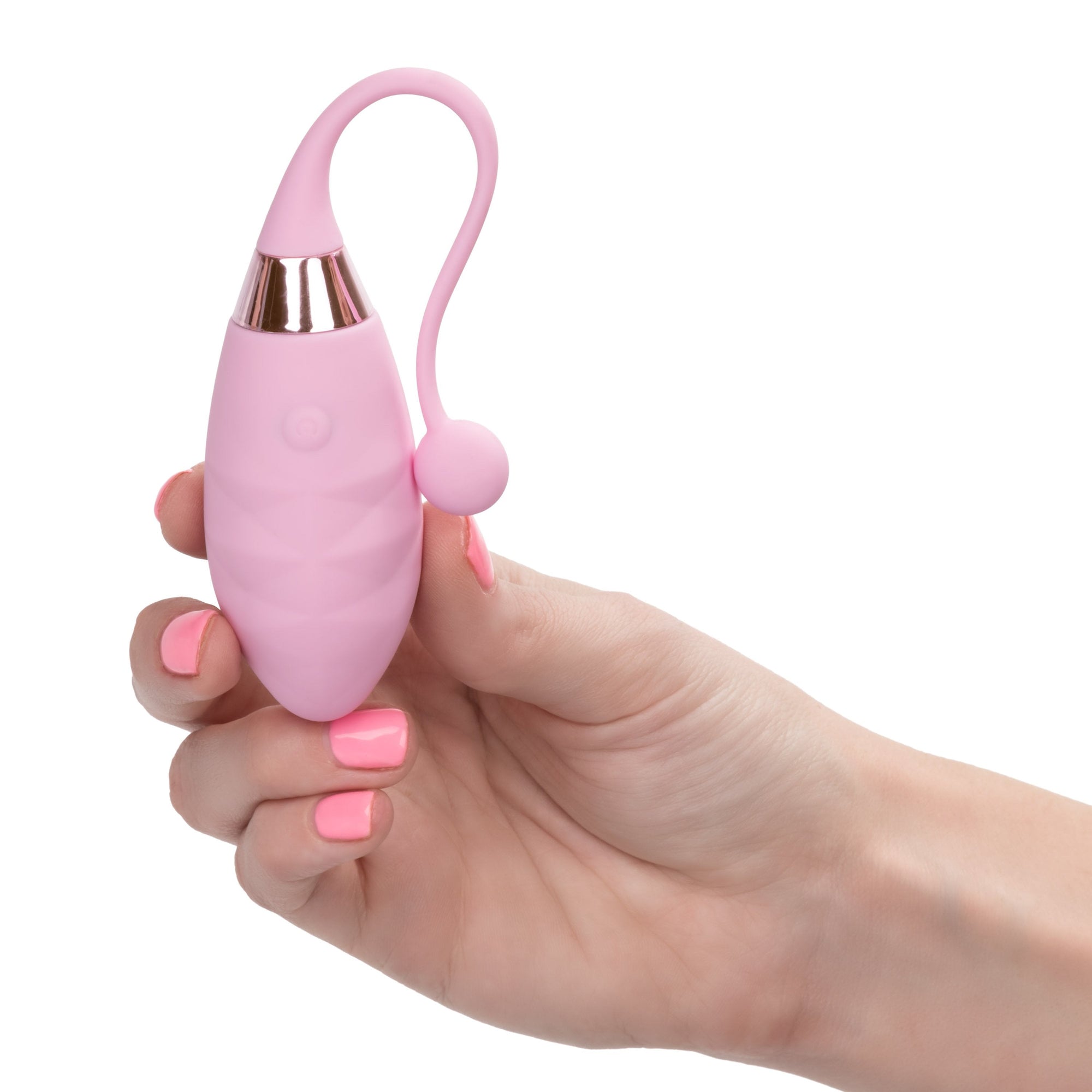 Calexotics - Amour Silicone Remote Egg Bullet Vibrator (Pink) - Pink - Wireless Remote Control Egg (Vibration)