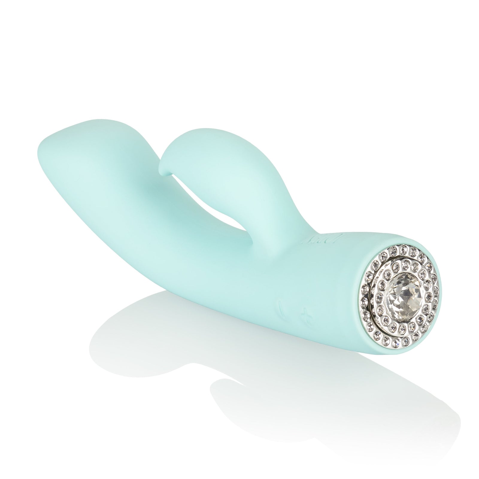 Calexotics - Pave Silicone Rabbit Vibrator Marilyn (Blue) - Blue - Rabbit Dildo (Vibration) Rechargeable