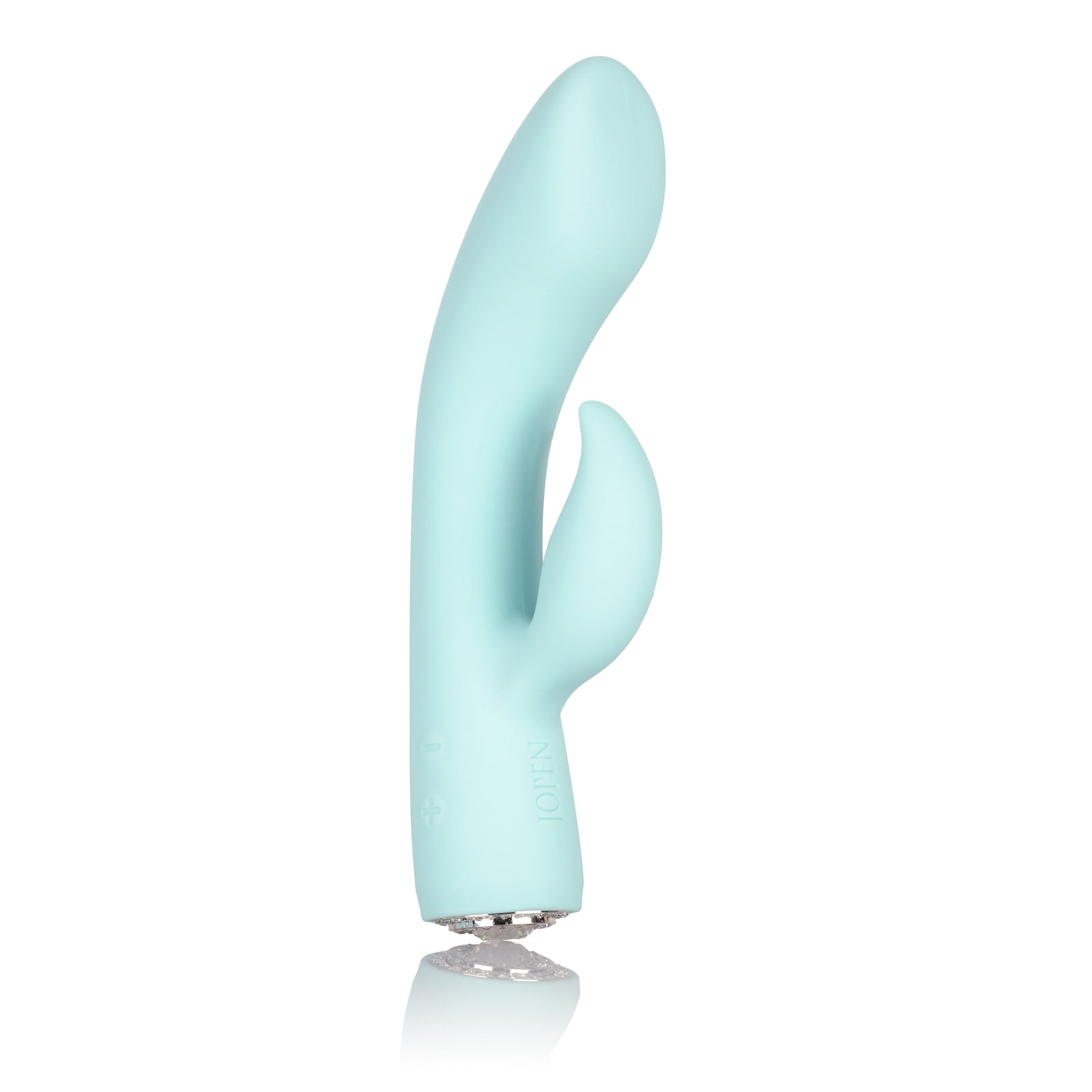 Calexotics - Pave Silicone Rabbit Vibrator Marilyn (Blue) - Blue - Rabbit Dildo (Vibration) Rechargeable