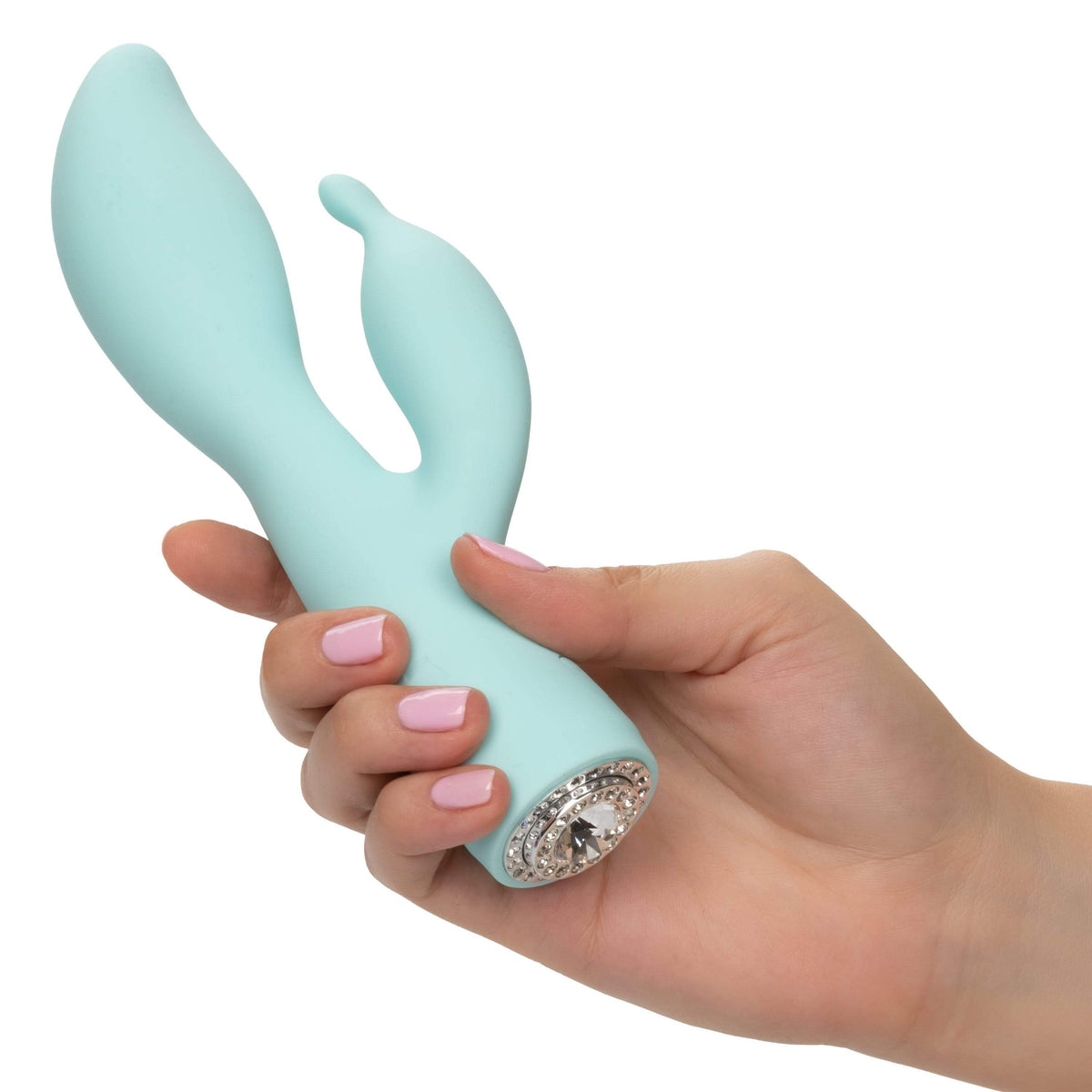 Jopen - Pave Silicone Rabbit Vibrator Victoria (Blue) Rabbit Dildo (Vibration) Rechargeable 815768012949 CherryAffairs
