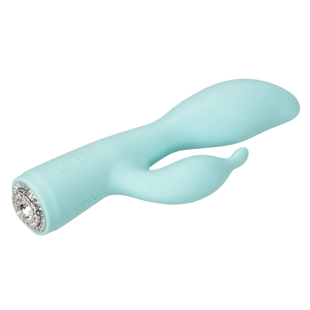 Jopen - Pave Silicone Rabbit Vibrator Victoria (Blue) Rabbit Dildo (Vibration) Rechargeable 815768012949 CherryAffairs