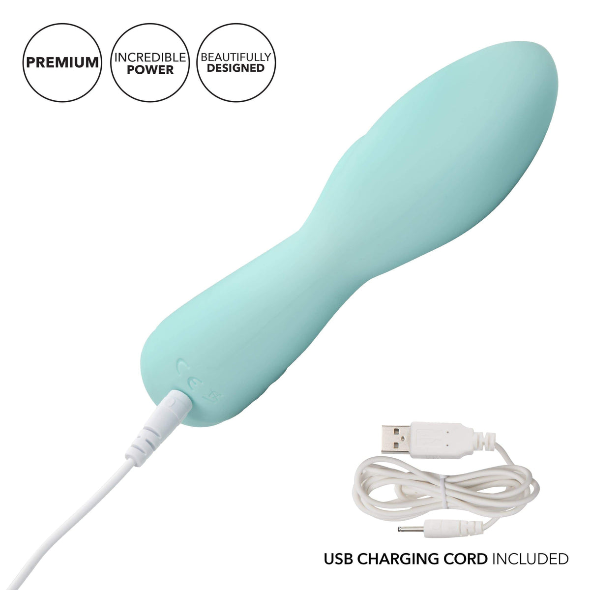 Jopen - Pave Silicone Rabbit Vibrator Victoria (Blue) Rabbit Dildo (Vibration) Rechargeable 815768012949 CherryAffairs