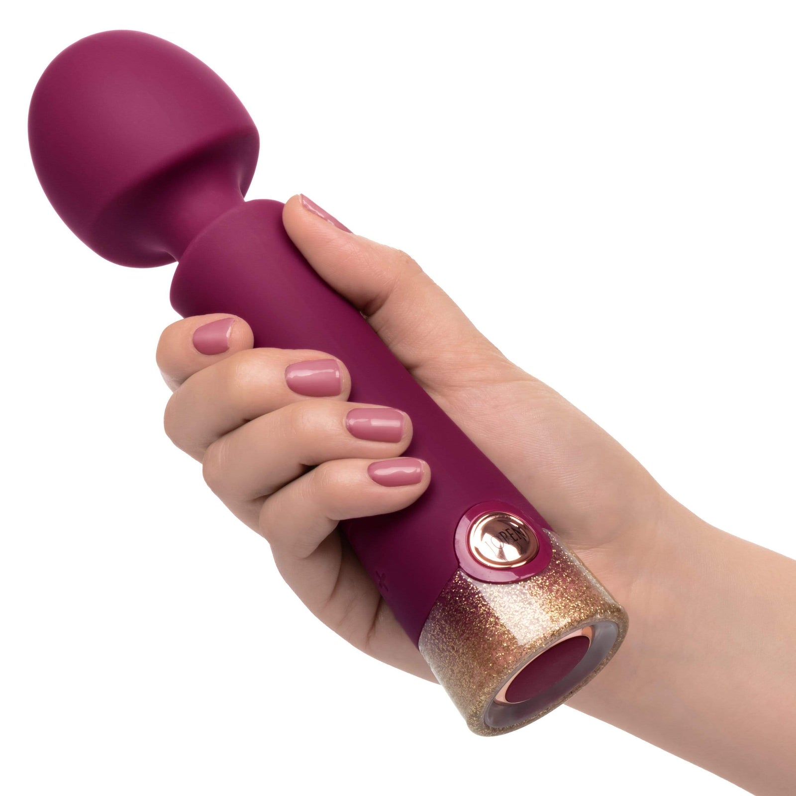 California Exotics - Jopen Starstruck Romance Luxurious Silicone Wand Massager (Red) Wand Massagers (Vibration) Rechargeable 815768012970 CherryAffairs