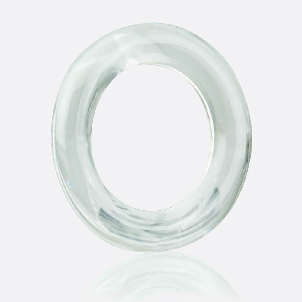 TheScreamingO - RingO XL Bigger Size Cock Ring (Clear) Cock Ring (Non Vibration) 817483010842 CherryAffairs