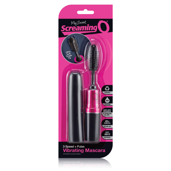 The Screaming O - Discreet Vibrating Mascara Wand - TSO1007 / Black - Discreet Toys