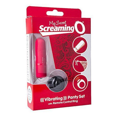 TheScreamingO - My Secret Screaming O Vibrating Panty Set (Red) Panties Massager Remote Control (Vibration) Rechargeable Singapore