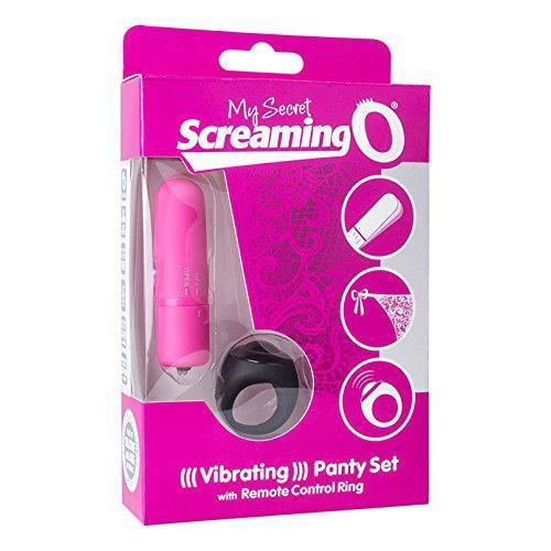 TheScreamingO - My Secret Screaming O Vibrating Panty Set (Pink) Panties Massager Remote Control (Vibration) Rechargeable Singapore