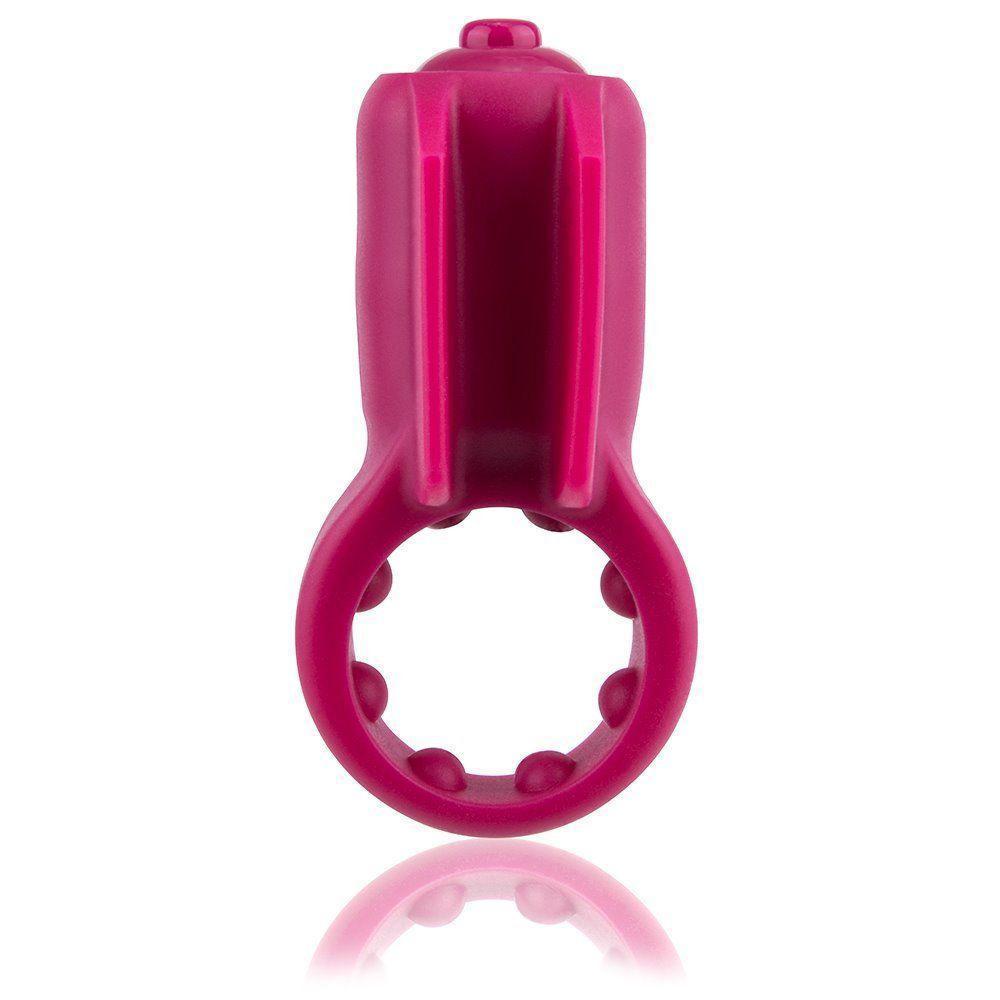 TheScreamingO - Primo Minx True Silicone Vibrating Cock Ring (Pink) Silicone Cock Ring (Vibration) Non Rechargeable Singapore