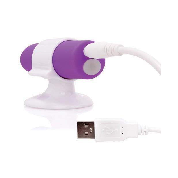 The Screaming O - Charged Positive Rechargeable Bullet Vibrator (Purple) Bullet (Vibration) Rechargeable Singapore
