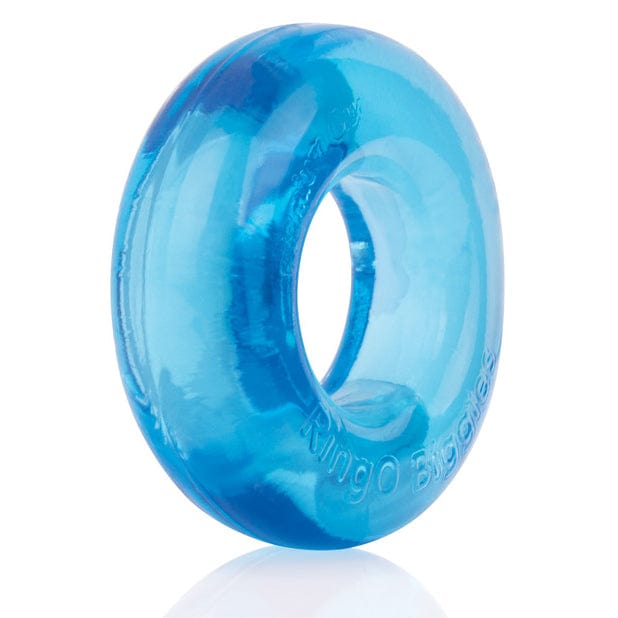 TheScreamingO - RingO Biggies Rubber Cock Ring (Blue) Rubber Cock Ring (Non Vibration) 621246121 CherryAffairs