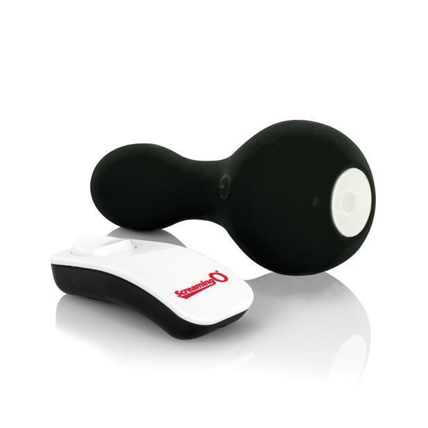 The Screaming O - Affordable Rechargeable Moove RC Flexible Vibrator (Black) Non Realistic Dildo w/o suction cup (Vibration) Rechargeable Singapore