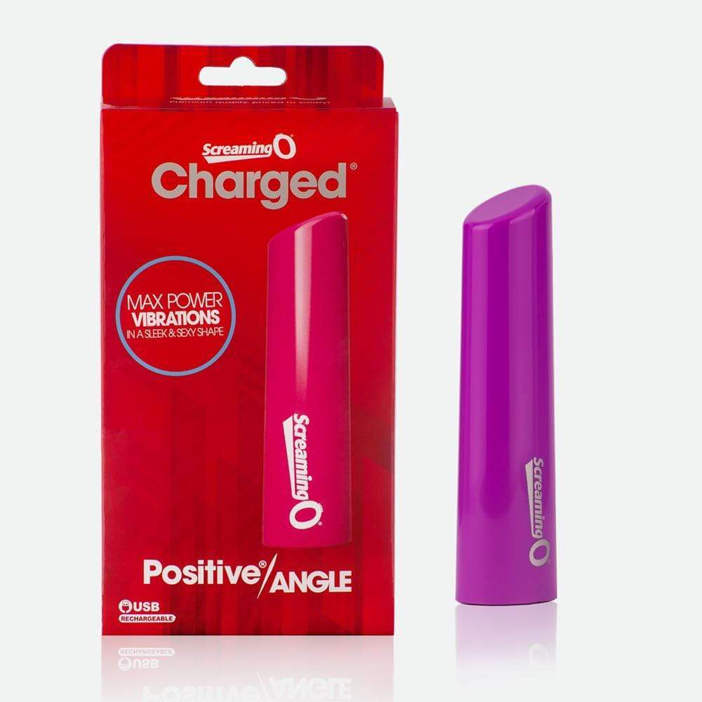 TheScreamingO - Positive Angle Rechargeable Bullet Vibrator (Pink) Bullet (Vibration) Rechargeable