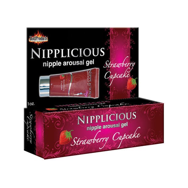 Hott Products - Nipplicious Nipple Arousal Gel 1 oz (Strawberry Cupcake) Arousal Gel 818631025800 CherryAffairs