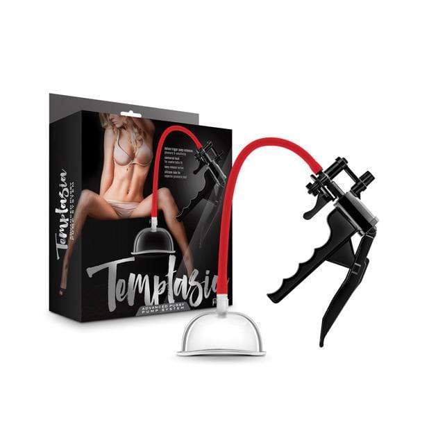Blush Novelties - Temptasia Advanced Pussy Pump System (Black) Clitoral Pump (Non Vibration) Durio Asia