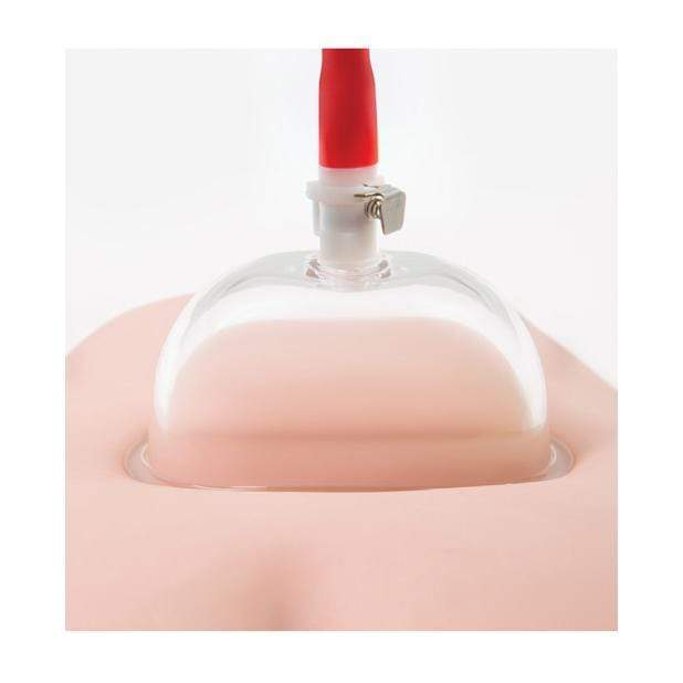 Blush Novelties - Temptasia Intense Pussy Pump System (Clear) Nipple Pumps (Vibration) Non Rechargeable