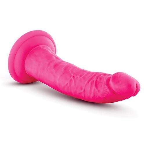 Blush Novelties - Neo Elite Silicone Dual Density Cock with Balls 7.5" (Pink) Realistic Dildo with suction cup (Non Vibration) 819835022107 CherryAffairs