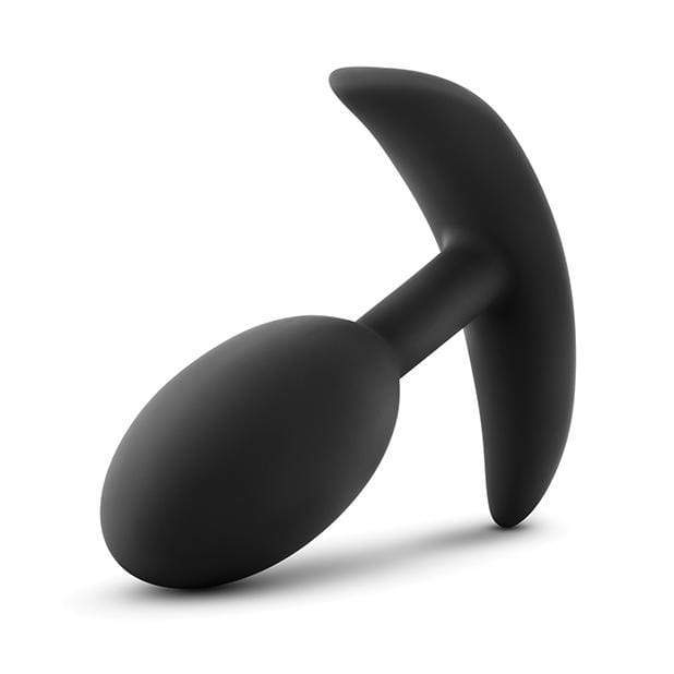 Blush Novelties - Luxe Wearable Vibra Slim Anal Plug Medium (Black) Anal Plug (Non Vibration) 819835023418 CherryAffairs