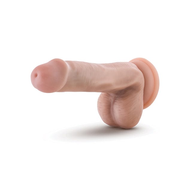 Blush Novelties - Dr Skin Silicone Dr Daniel Realistic Dildo with Balls 6" (Vanilla) Realistic Dildo with suction cup (Non Vibration) 622617563 CherryAffairs