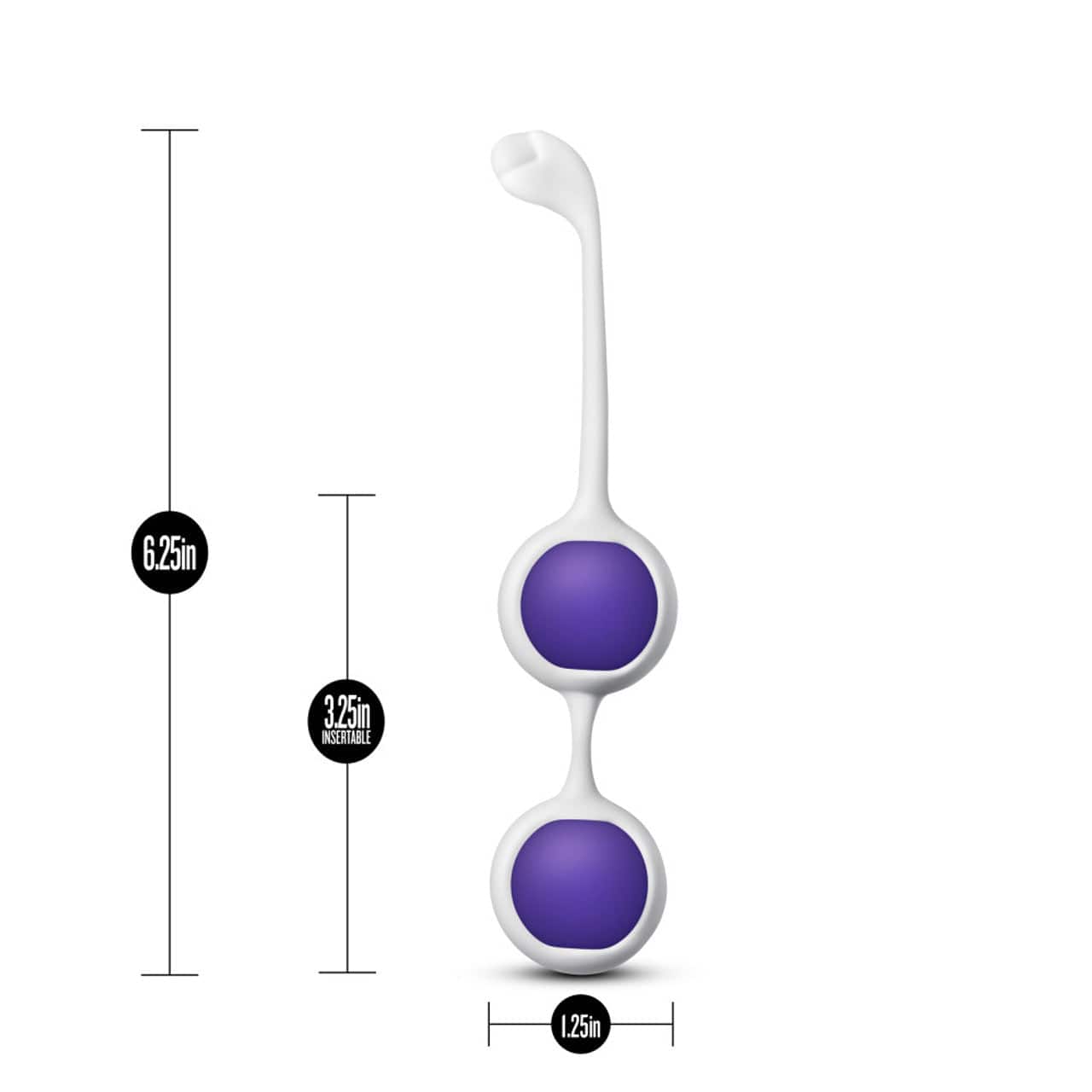 Blush Novelties - Wellness Progressive Kegel Training Kit (Purple) Kegel Balls (Non Vibration) 622622621 CherryAffairs