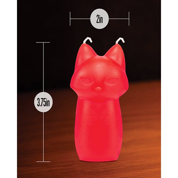Blush Novelties - Temptasia Fox Drip Massage Candle (Red) Massage Candle 819835024767 CherryAffairs