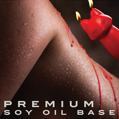 Blush Novelties - Temptasia Fox Drip Massage Candle (Red) Massage Candle 819835024767 CherryAffairs