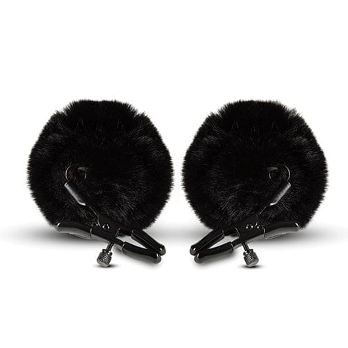 Blush Novelties - Noir Pom Adjustable Nipple Clamps (Black) Nipple Clamps (Non Vibration) 622624095 CherryAffairs