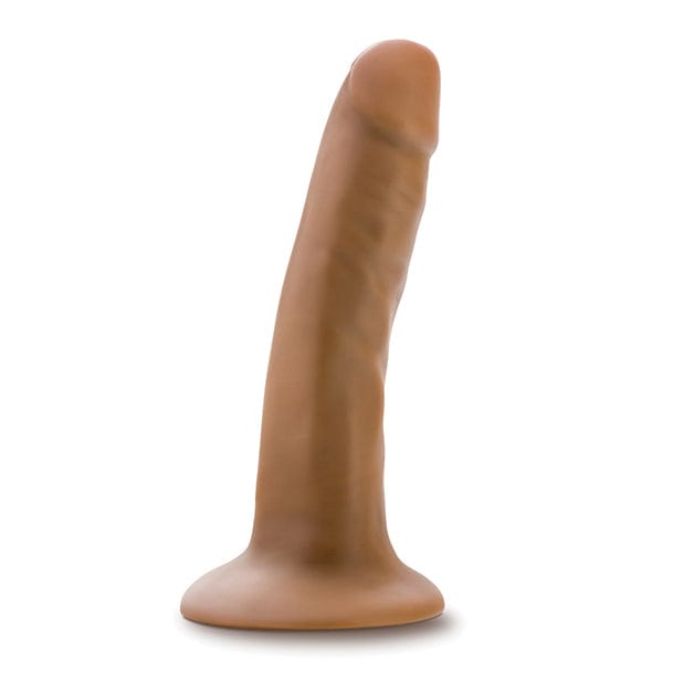 Blush Novelties - Dr Skin Silicone Dr Lucas Realistic Dildo with Balls 5.5" (Mocha) Realistic Dildo with suction cup (Non Vibration) CherryAffairs