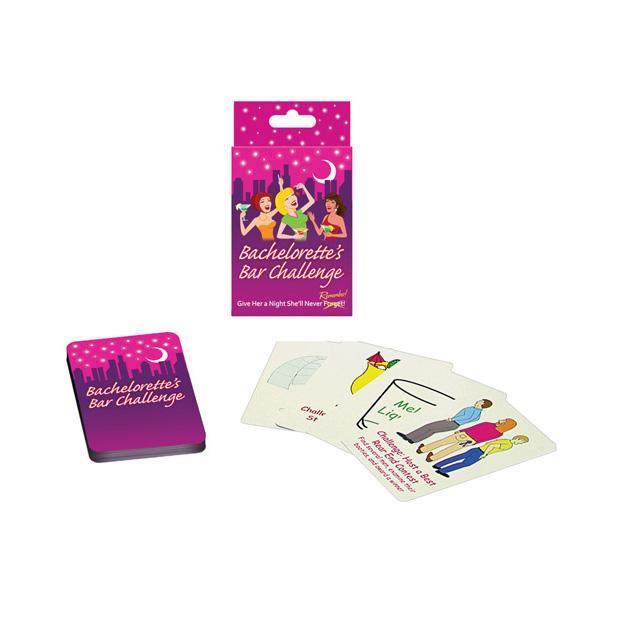 Kheper Games - Bachelorette&#39;s Bar Challenge Card Game (Pink) Games Durio Asia