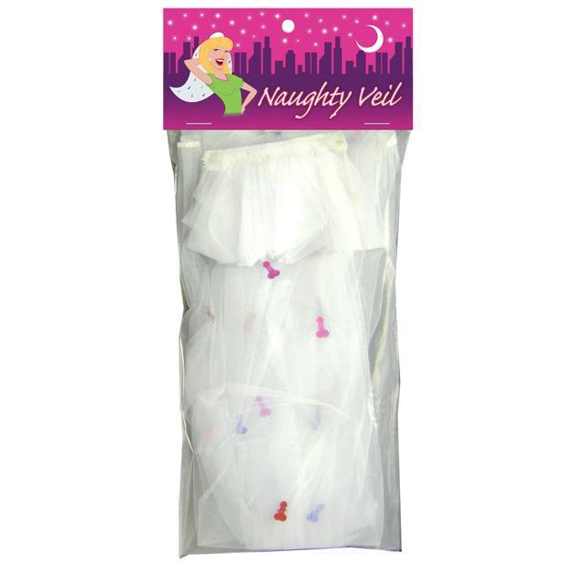 Kheper Games - Naughty Veil (White) Bachelorette Party Novelties Durio Asia
