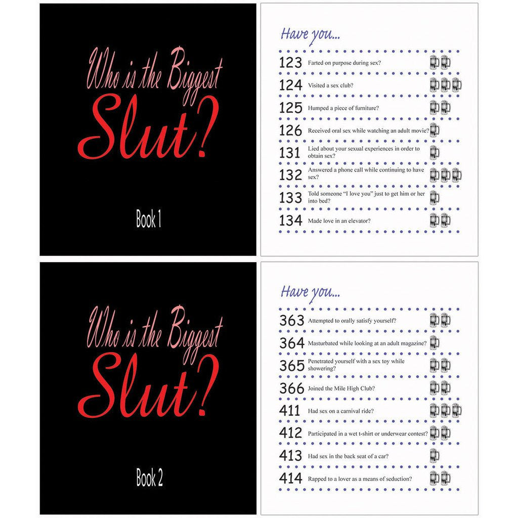 Kheper Games - Who Is The Biggest Slut? Card Game - PleasureHobby
