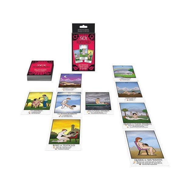 Kheper Games - Sex Fortunes Tarot Cards for Lovers (Red) Games - CherryAffairs Singapore