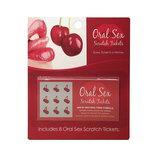 Kheper Games - Oral Sex Scratch Tickets - Novelties (Non Vibration)