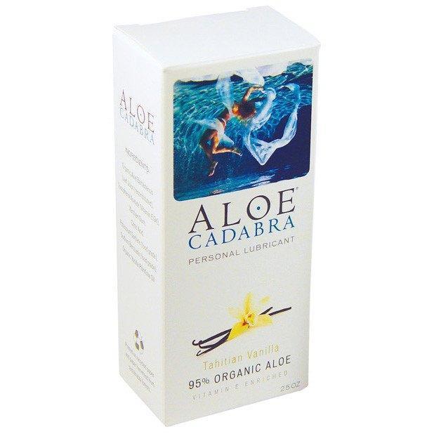Aloe Cadabra - Organic Lubricant 2.5 oz Bottle Tahitian Vanilla (Lube) Lube (Water Based) - CherryAffairs Singapore