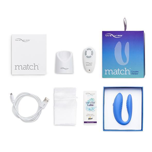We-Vibe - Match Couple's Vibrator (Blue) Remote Control Couple's Massager (Vibration) Rechargeable Singapore