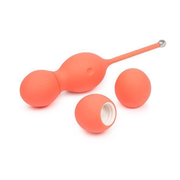 We-Vibe - Bloom Vibrating Kegel Balls (Orange) Remote Control Kegel Balls (Vibration) Rechargeable - CherryAffairs Singapore