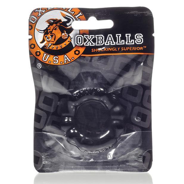 Oxballs - Atomic Jock 6-Pack Cock Ring (Black) Rubber Cock Ring (Non Vibration) Singapore