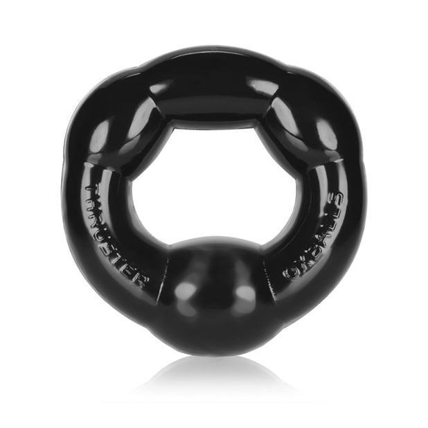 Oxballs - Thruster Rubber Cock Ring (Black) Rubber Cock Ring (Non Vibration) Singapore