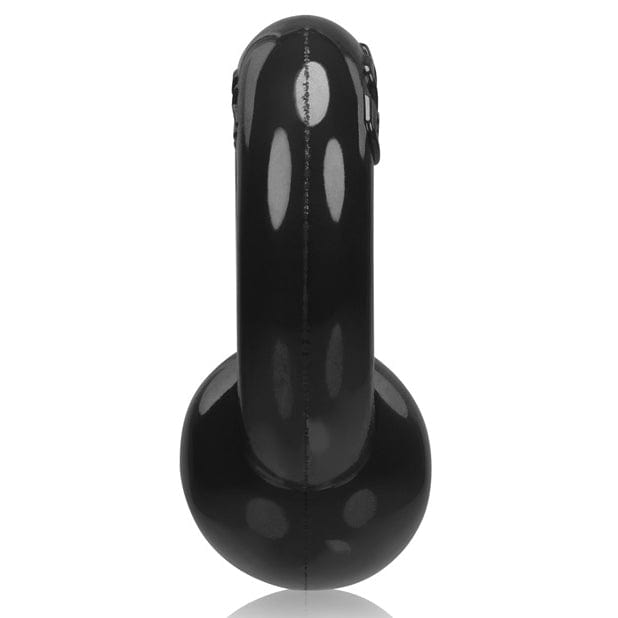 Oxballs - Gauge Super Flex Cock Ring (Black) Rubber Cock Cage (Non Vibration) 840215119247 CherryAffairs