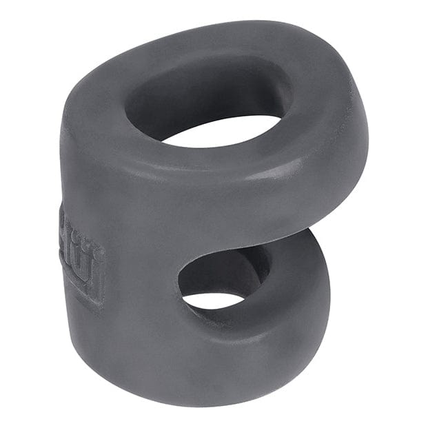 Oxballs -  Huj Hunky Junk Connect Cock Ring with Balltugger (Stone) Silicone Cock Ring (Non Vibration) 840215119773 CherryAffairs