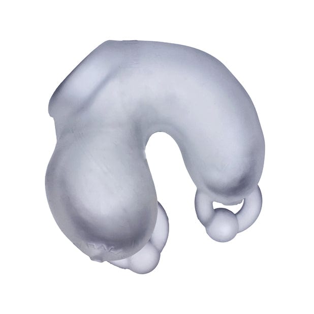 Oxballs - Meatlocker Full Cover Silicone Chastity Cage (White) Silicone Cock Cage (Non Vibration) 840215120502 CherryAffairs