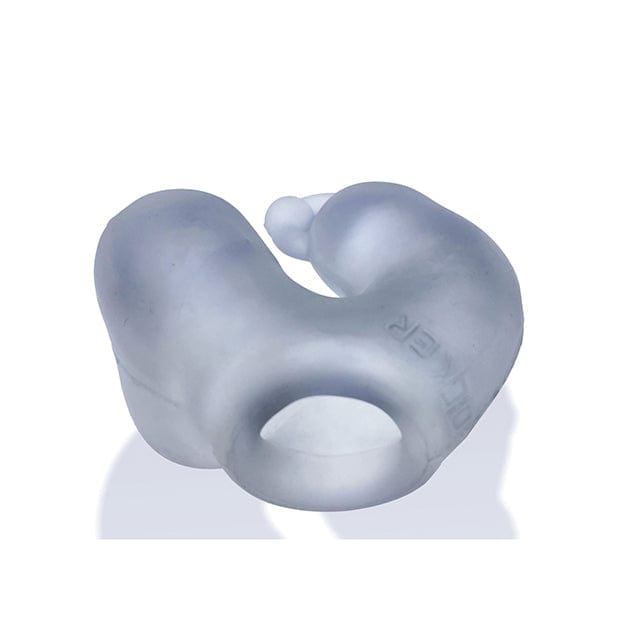 Oxballs - Meatlocker Full Cover Silicone Chastity Cage (White) Silicone Cock Cage (Non Vibration) 840215120502 CherryAffairs